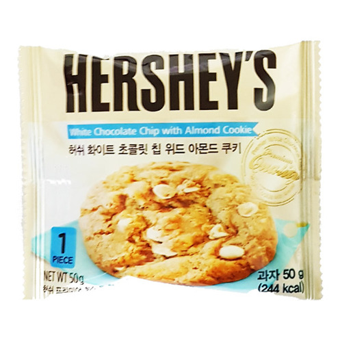 [무료나눔] 허쉬 화이트 초콜릿 칩 위드 아몬드 쿠키 50g