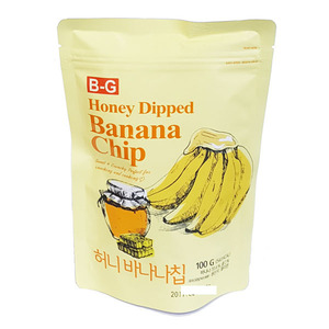 허니 바나나칩 100g/건과일칩/건바나나칩