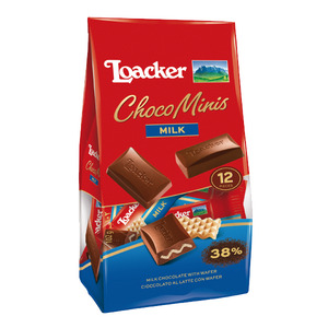 로아커 초콜릿 클래식 초코미니스 밀크(12입) 스탠드업 102g (유통기한:2018/07/01)