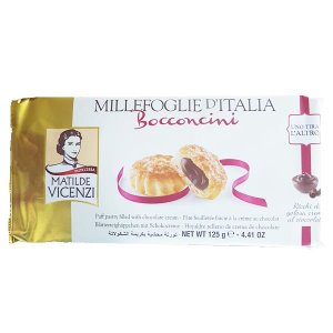 비첸지 밀리포글리에 보콘치니 퍼프패스트리 초코크림맛 125g