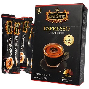 킹 커피 에스프레소 (2.5g X 6개입) 인스턴트 15g
