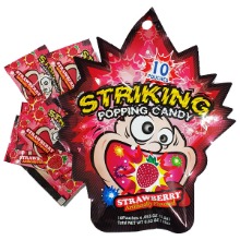스트라이킹 팝핑 캔디 딸기맛 15g (1.5g X 10개입)